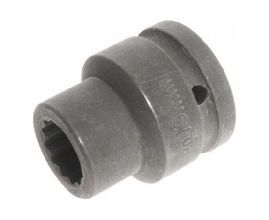 Головка торцевая 3/4” 19 12-ти гранная ударная L=51мм JTC 645319 