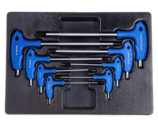 Набор L-о��разных ключей KING TONY Torx, ложемент, 8 предметов 9-22308TR 