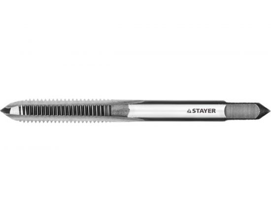 Метчик MASTER одинарный для сквозных и глухих отверстий сталь 9ХС М8х1 25 Stayer 28021-08-1.25 