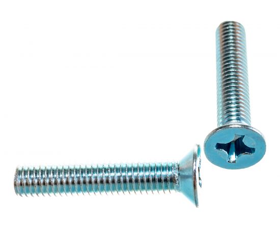 Потайной винт КРЕП-КОМП цинк DIN965 8х40 16шт вп840мф – изображение 2