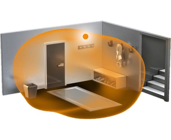 Потолочный датчик движения Steinel IS 360-1 DE IP 54 white инфракрасный, встраиваемый 32845 – изображение 3