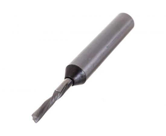 Фреза спиральная монолитная (3x12x60 мм; S 8 мм; RH; Z2) по дереву CMT 192.830.11 – изображение 3