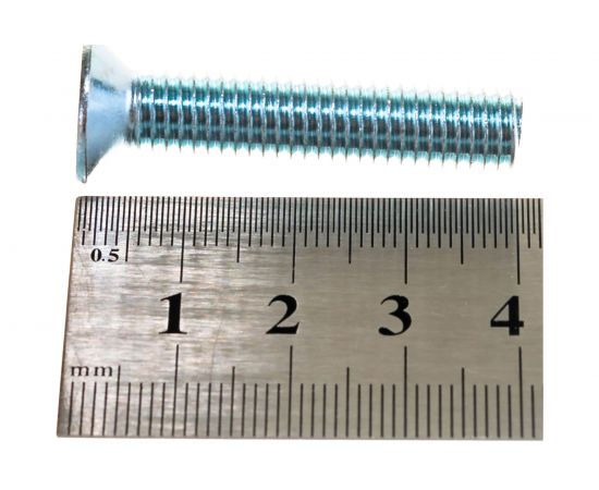 Потайной винт КРЕП-КОМП цинк DIN965 8х40 16шт вп840мф – изображение 3