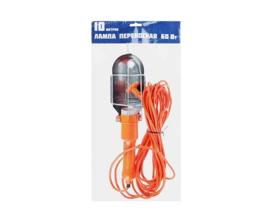 Переносная лампа ЕРМАК 60вт, 10м 669-212 – изображение 4