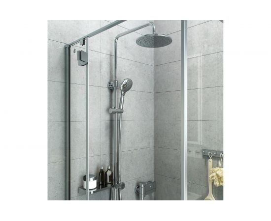 Душевой гарнитур с верхней лейкой IDDIS, хром, Ray, RAYSB3Fi76 – изображение 4