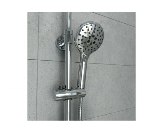 Душевой гарнитур с верхней лейкой IDDIS, хром, Ray, RAYSB3Fi76 – изображение 5