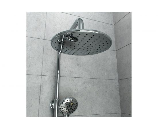 Душевой гарнитур с верхней лейкой IDDIS, хром, Ray, RAYSB3Fi76 – изображение 7