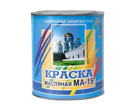 Масляная краска ABC FARBEN МА-15 (ярко-зеленый; 2.5 кг) 4300000382 