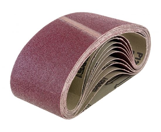 Шлифовальные ленты ЛБ 75х457 мм, А120, 14А, 10 шт. Tsunami D76107545714120 