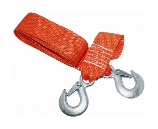 Буксировочный трос Rekzit 3,5 т, 2 крюка, 4 метра, пакет 93503 