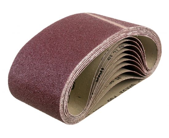 Шлифовальные ленты ЛБ 100х610 мм, А60, 14А, 10 шт. Tsunami D76110061014060 