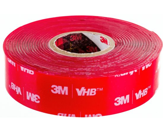 Монтажная лента 3M VHB, прозрачная, двусторонняя 19 мм х 3 м 4687202280834 