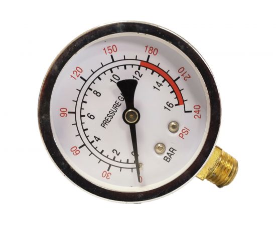 Манометр G-1/4, 0-1,6 мра, резьба снизу ЭнергоРесурс 9918001 