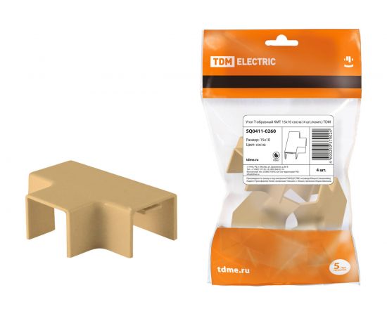 Т-образный угол TDM КМТ 15x10 сосна 4 шт./комп. SQ0411-0260 