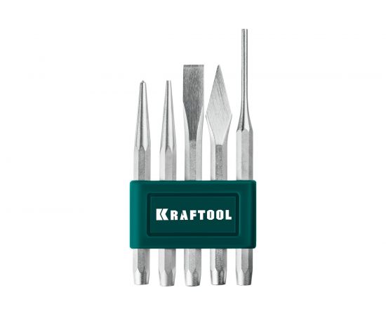 Набор зубил и кернеров KRAFTOOL Grand-5 5 предметов 21075-H5 – изображение 2