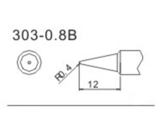 Насадка паяльная QUICK 303-0,8B – изображение 2