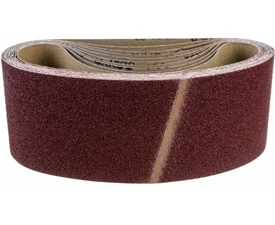 Шлифовальные ленты ЛБ 100х610 мм, А60, 14А, 10 шт. Tsunami D76110061014060 – изображение 2