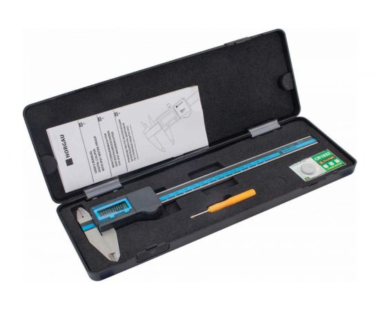 Цифровой штангенциркуль NORGAU IP67 200мм-0,01мм 040051020 – изображение 2