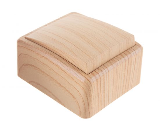 Выключатель ЭРА 11-1201-11 10АХ-250В, IP20, ОУ, Эксперт, сосна Б0020656 – изображение 4