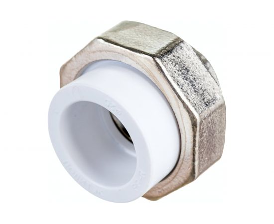 Разъемная муфта с внутренней резьбой Политэк ПП 25х3/4 9801002534 – изображение 4