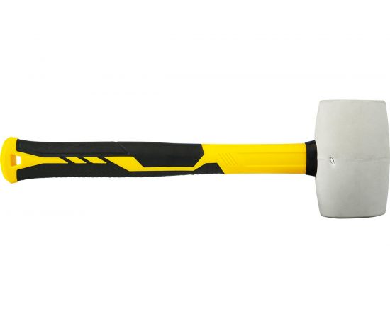 Киянка Berger BG 450 г. белая, фиберглассовая рукоятка BG1526 – изображение 5