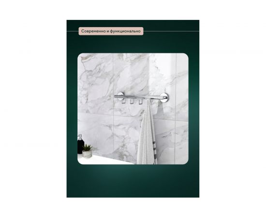 Полотенцедержатель Fora Лонг 30 см, с 4 крючками L004 – изображение 8