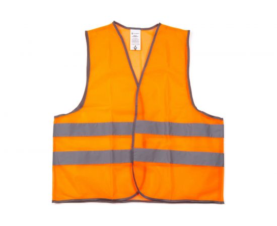 Светоотражающий жилет повышенной видимости AUTOPROFI GL-060 ORANGE 