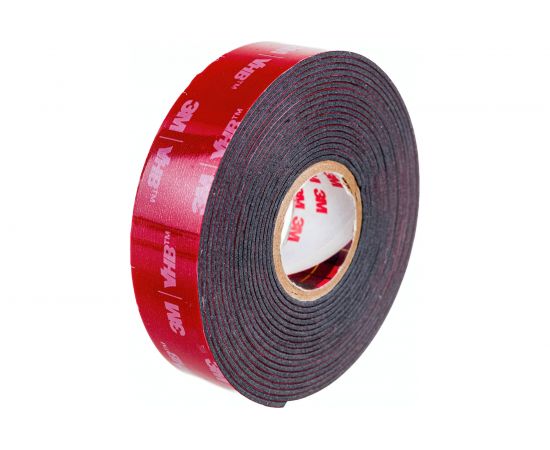 Монтажная универсальная лента 3M VHB, сверхсильная, черная, 19 мм х 3 м 4687202280858 