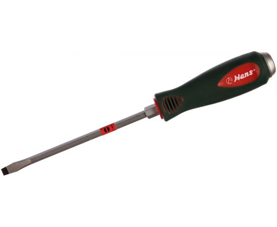 Силовая отвертка с металлическим затыльником Hans шлиц 0516M6-06 