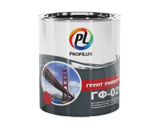 Универсальный грунт Profilux ГФ 021 красно-коричневый 1,9 кг Н0000004392 