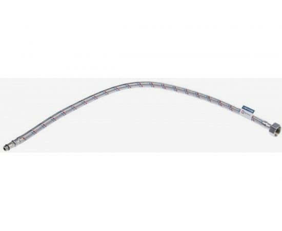 Подводка для смесителя СТМ сталь, 1/2xM10x150 см., короткий штуцер CWFSS150 