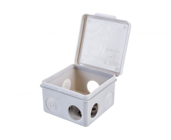 Распаячная коробка Navigator NSS-DB-80-80-50-7-GR открытого монтажа 93247 