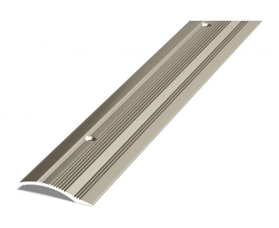 Порог разноуровневый алюминиевый (39,4 мм, 1,35 м, анодированный, Шампань) ЛУКА УТ000021950 