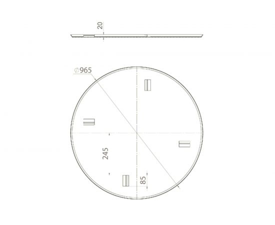 Диск затирочный (1000 мм) Impulse 000172056 – изображение 2