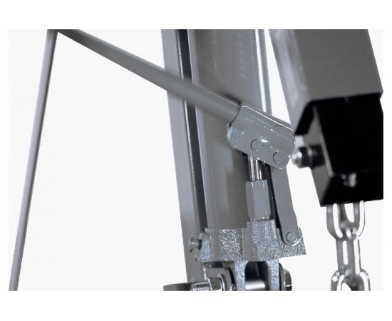 Складной однотактный кран KraftWell г/п 2000 кг, серый KRWCA2 – изображение 3