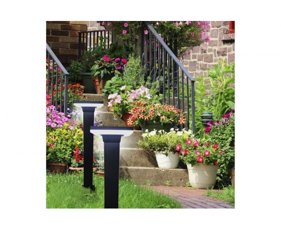 Светодиодный светильник APEYRON декоративный, садовый, 220 В, цвет - черный 14-20 – изображение 3