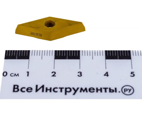 Пластина токарная VCMT160404-UF NRG10P NORGAU 020087020 – изображение 3
