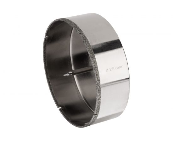 Коронка алмазная 120 мм по керамограниту с центровочным сверлом KRANZ KR-92-0023 – изображение 4