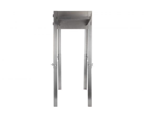 Разборный мангал СОКОЛ высокий 44.5х29.5х15.5 см, 2 мм, высота 85 см, с подставкой 62-0036 – изображение 5