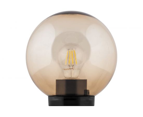 Садово-парковый светильник FERON НТУ 01-60-253 230V E27 d=250мм золотой 11565 