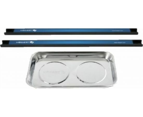 Набор магнитных планок для инструмента Hogert Technik 460 мм, с магнитной чашей 23,8х13,8 мм HT4R522 