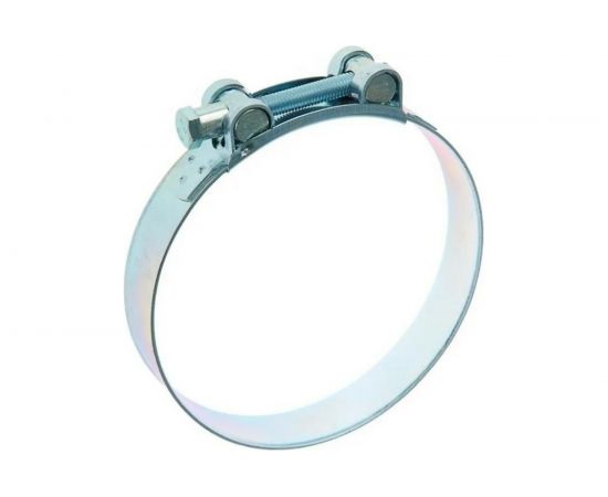 Одноболтовый силовой хомут NOVOCRAFT 175-187 мм, цинк, уп. 2 шт. RZN175187002 