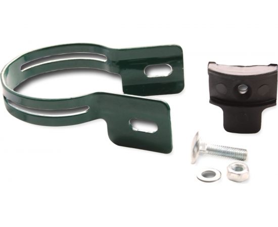 Крепление для рулонной сетки Grand Line хомут 51 мм, зеленый RAL 6005 432463 