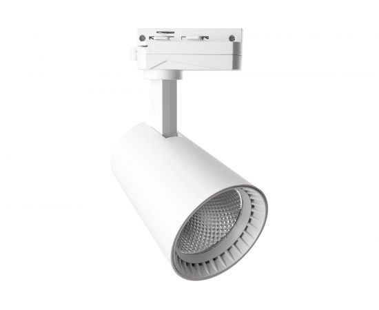 Светодиодный трековый однофазный светильник FERON AL100 на шинопровод 20W 4000K белый 41605 – изображение 2