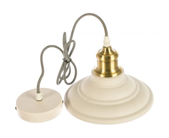 Подвесной светильник Camelion PL-600 Loft C69 белый+старинная медь 13418 – изображение 2