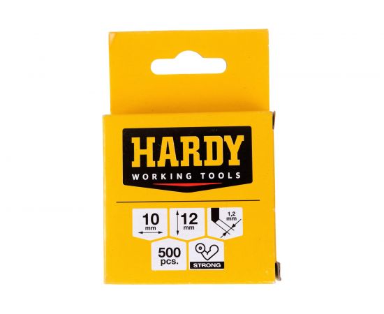 Скобы HARDY 10x12x1,2 мм 500 шт. 2241-650012 – изображение 4