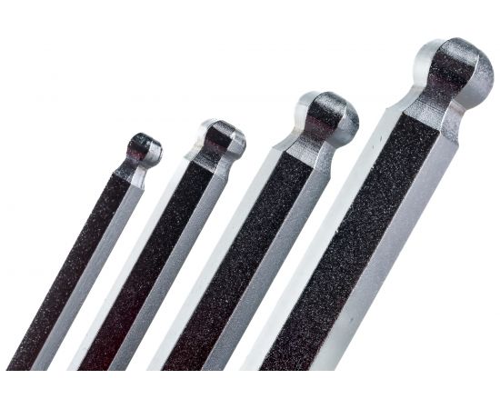 Набор шестигранных ключей МастерАлмаз с шаром, длинные, 9 шт, 1,5-10,00 мм 10501041 – изображение 4