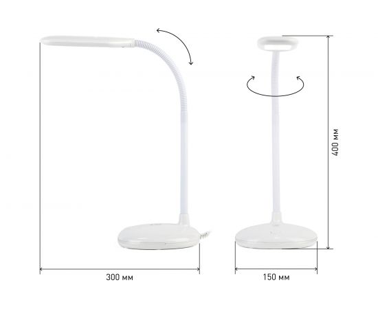 Настольный светильник ЭРА NLED4778WW белый Б0041082 – изображение 7