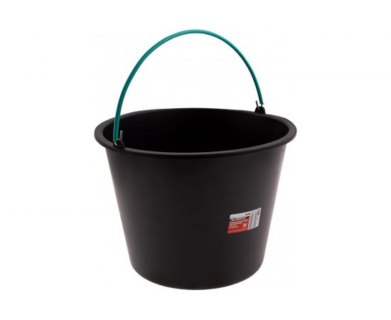 Строительное, ударопрочное, пластмассовое ведро MATRIX 20 л, обрезиненная ручка 81464 