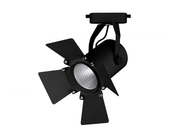 Трековый светодиодный светильник на шинопровод FERON 12W, 1080 Lm, 4000К, черный, AL110 32555 